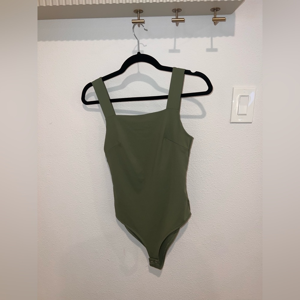 Green Spandex Bodysuit